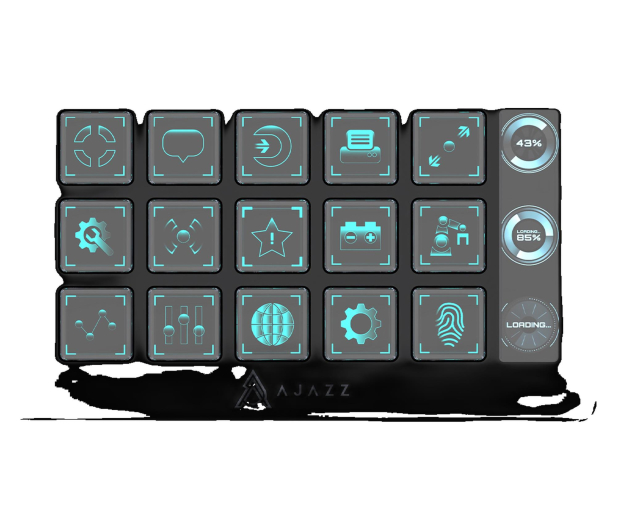Ajazz AKP153E USB czarny - 1536405 - zdjęcie 5